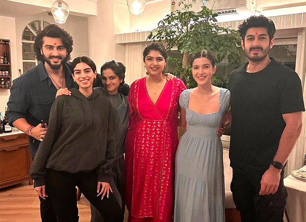 Kapoor cousins celebrate Rakhi; Shanaya Kapoor shares photos with Khushi Kapoor, Arjun Kapoor, Mohit Marwah, and others