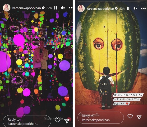 Kareena Kapoor Khan takes Taimur and Jehangir to enchanting “Spaghetti World” at Nita Mukesh Ambani Cultural Centre; see pictures