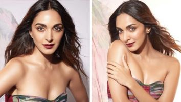 Kiara Advani gives her monsoon style a spin in strapless floral gown by Gauri & Nainika