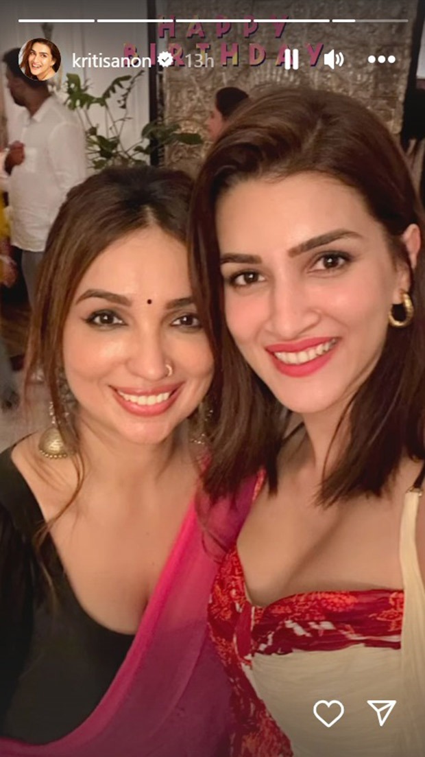 Kanika Dhillon gets showered with love from Kajol and Kriti Sanon for her birthday