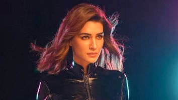 Kriti Sanon stuns in a black latex fit; watch