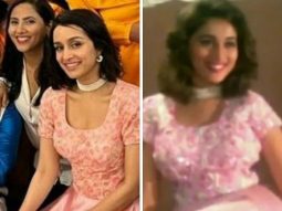 Shraddha Kapoor turns Nisha from Hum Aapke Hai Koun for Stree director Amar Kaushik’s birthday bash!