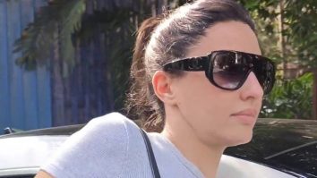 Nora Fatehi gets clicked in a sporty look by paps