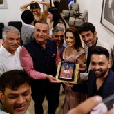 Israeli Ambassador Mr. Naor Gilon and Consulate General Kobbi Shoshani hosts dinners in Delhi and Mumbai for Akelli star Nushrratt Bharuccha and team ahead of movie release; see pictures