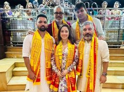 Nushrratt Bharuccha along with team Akelli seek blessings at Siddhivinayak temple; see pictures