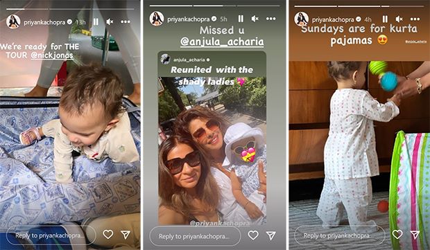 Priyanka Chopra Jonas shares adorable pics of daughter Malti Marie in kurta-pajama