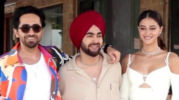 Paps have a fun banter with Dream Girl 2’s star cast