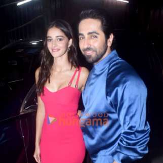 Photos: Ananya Panday and Ayushmann Khurrana snapped promoting Dream Girl 2 on the sets of Bigg Boss OTT 2