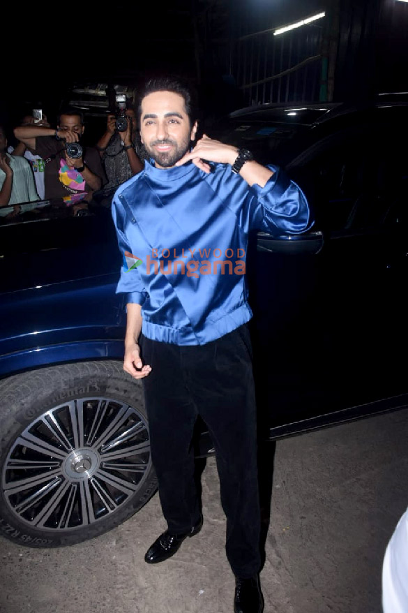 photos ananya panday and ayushmann khurrana snapped promoting dream girl 2 on the sets of bigg boss 4