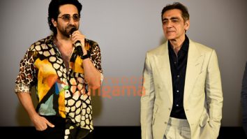 Photos: Ayushmaan Khurrana attends the song launch of Dream Girl 2 in Delhi