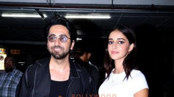 Photos: Ayushmann Khurrana, Ananya Panday and others snapped at the airport