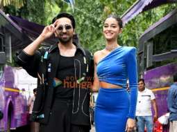 Photos: Ayushmann Khurrana and Ananya Panday snapped promoting Dream Girl 2