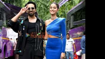 Photos: Ayushmann Khurrana and Ananya Panday snapped promoting Dream Girl 2