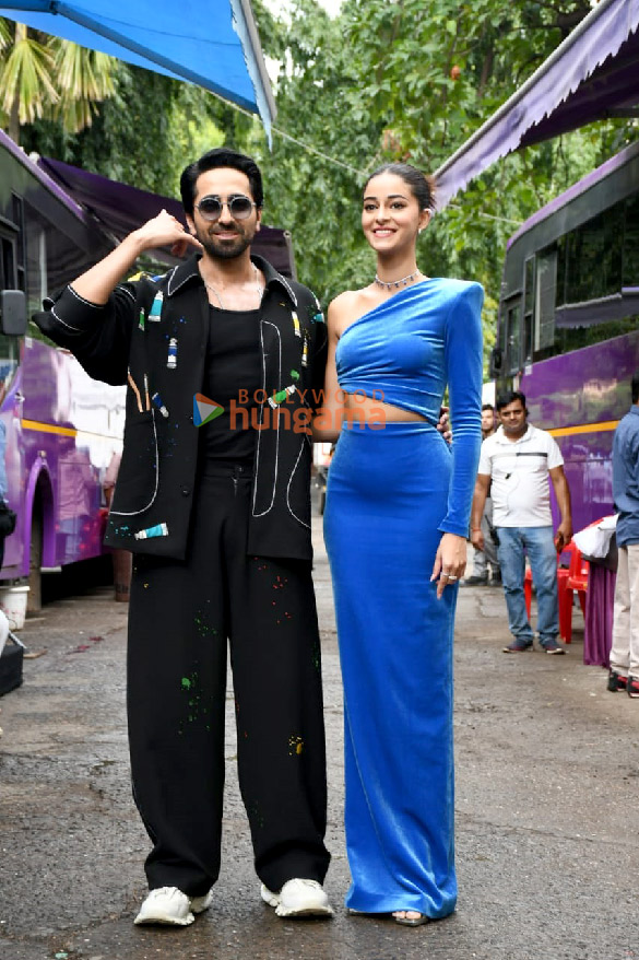 photos ayushmann khurrana and ananya panday snapped promoting dream girl 2 5 2