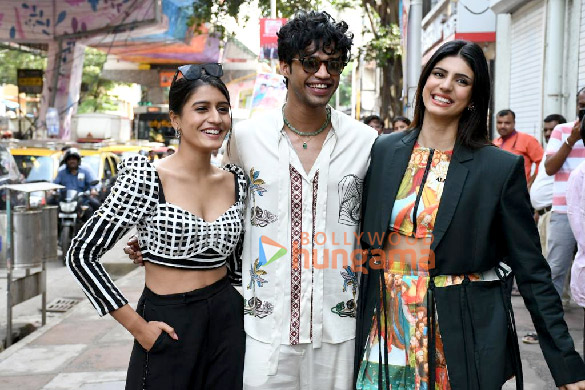 Photos: Babil Khan, Medha Rana and Aadhya Anand snapped promoting Friday Night Plan Photos: Babil Khan, Medha Rana and Aadhya Anand snapped promoting Friday Night Plan