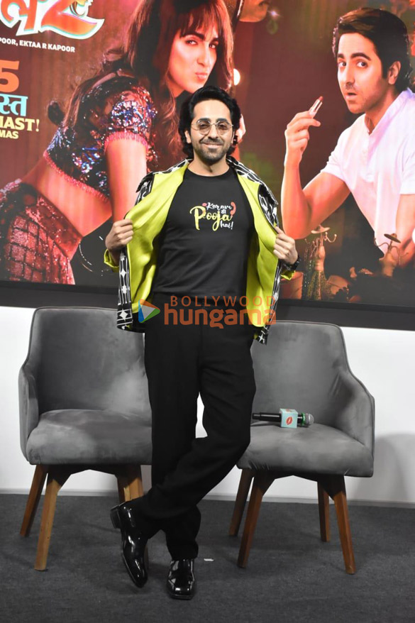 photos cast of dream girl 2 snapped at the trailer launch of the film 7
