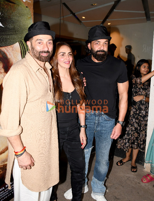 Photos: Esha Deol hosts Gadar 2 screening Photos: Esha Deol hosts Gadar 2 screening
