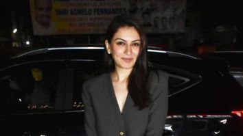 Photos: Hansika Motwani snapped at Hakkasan in Bandra