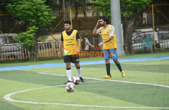 photos ibrahim ali khan arhaan khan ahan shetty and others snapped during a football match 5