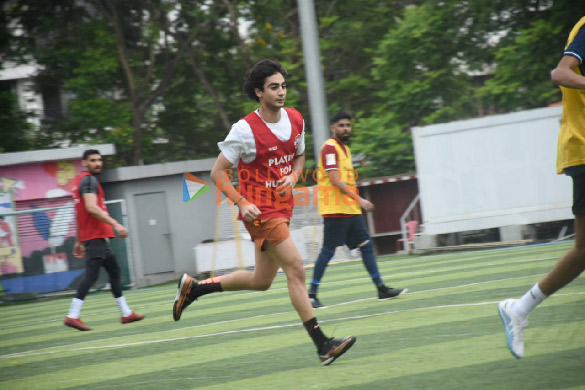 photos ibrahim ali khan arhaan khan ahan shetty and others snapped during a football match 6