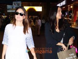 Photos: Kareena Kapoor Khan and Neha Dhupia snapped at the airport