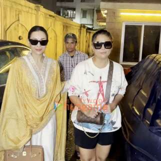 Photos: Malaika Arora and Amrita Arora snapped in Bandra