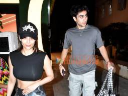 Photos: Malaika Arora and Arhaan Khan snapped in Bandra