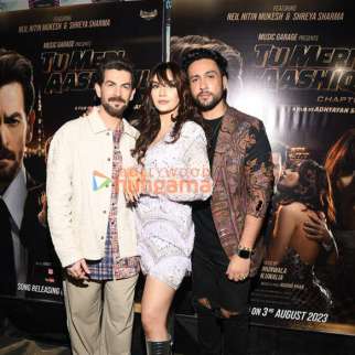 Photos: Neil Nitin Mukesh, Shreya Sharma, Adhyayan Suman and others snapped at the launch of the music video ‘Tu Meri Aashiqui Chapter 1’