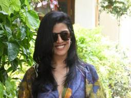 Photos: Nimrat Kaur snapped outside a salon