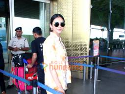 Photos: Rakul Preet Singh and Bobby Deol snapped at the airport