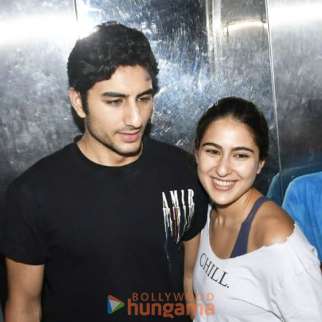 Photos: Sara Ali Khan and Ibrahim Ali Khan snapped in Juhu