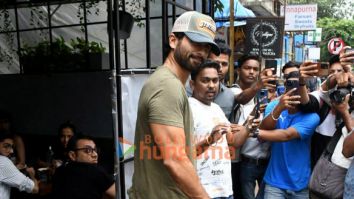 Photos: Shahid Kapoor and Giorgia Andriani snapped in Bandra
