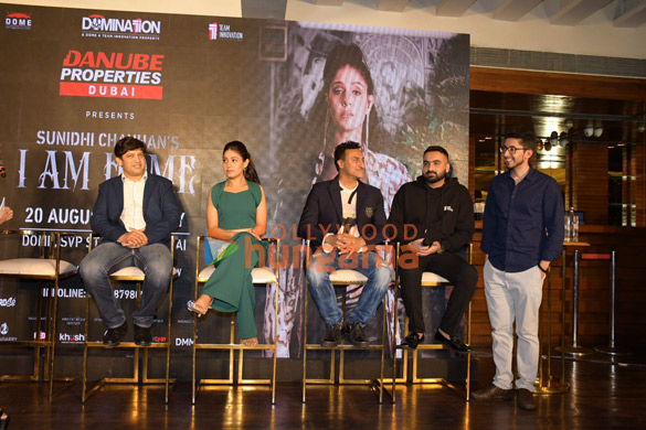 photos sunidhi chauhan attends danube properties press conference 4