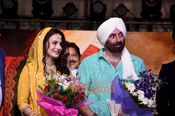 photos sunny deol ameesha patel and anil sharma grace the music launch of gadar 2 2