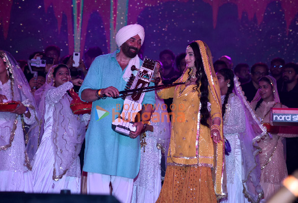 Photos: Sunny Deol, Ameesha Patel and Anil Sharma grace the music launch of Gadar 2