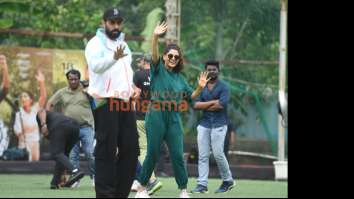 Photos: Team of Ghoomer organizes a cricket match with cast and crew