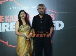 Photos: Vivek Agnihotri and Pallavi Joshi snapped at The Kashmir Files Unreported screening in Delhi