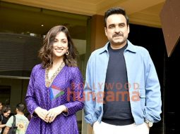 Photos: Yami Gautam and Pankaj Tripathi snapped at OMG 2 promotions