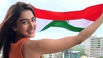 Pooja Hegde sways the Indian flag proudly on Independence day