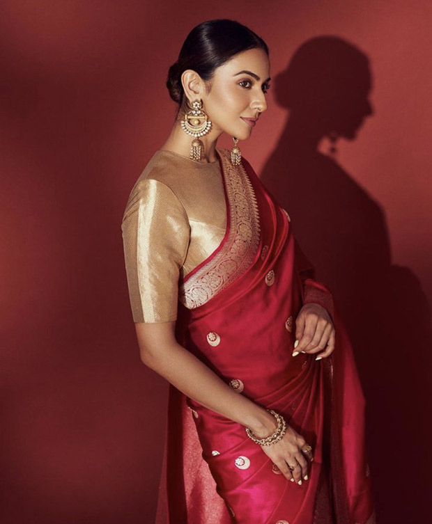 Rakul Preet Singh radiates timeless charm in Kanjivaram Saree