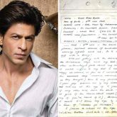 Shah Rukh Khan's handwritten essay creates online buzz; says, “I had a very happy childhood as far as I remember”