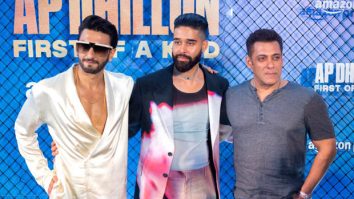 Salman Khan stops midway to hug Ranveer Singh at AP Dhillon’s docu-series premiere in Mumbai, see photos and videos