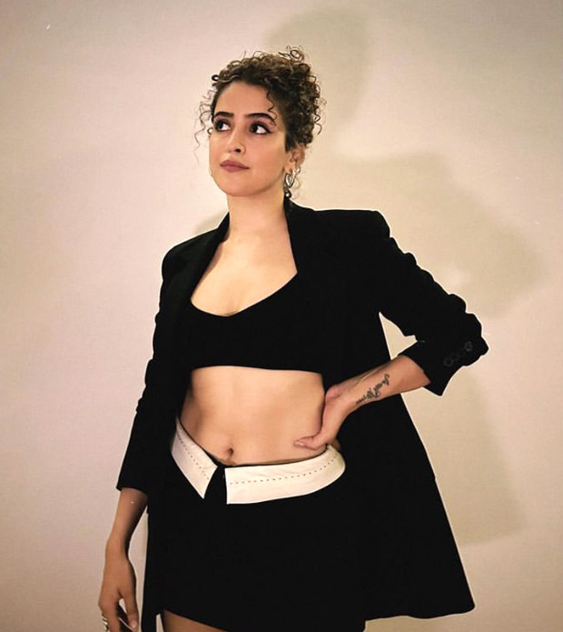 Sanya Malhotra is turning heads and how in black blazer and skirt