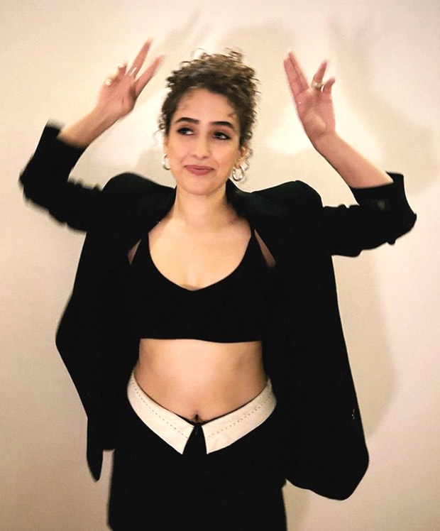 Sanya Malhotra is turning heads and how in black blazer and skirt