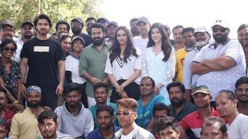 Shanaya Kapoor pens heartfelt note after wrapping first schedule of Mohanlal starrer Vrushabha: “It was an honour to share the screen with you, sir”