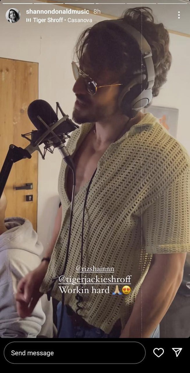 Tiger Shroff's singing skills earn recognition from coach Shannon Donald