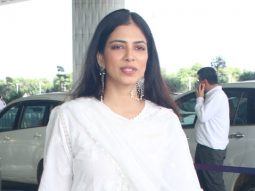 Simple and Sweet! Malavika Mohanan gets clicked at the airport