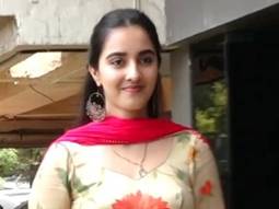 Simratt Kaur looks extremely cute as she smiles cheerfully