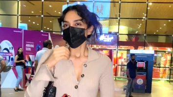 Sobhita Dhulipala gets clicked by paps at the airport