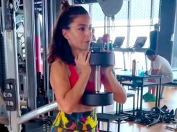 Soha Ali Khan believes in sweating the calories off